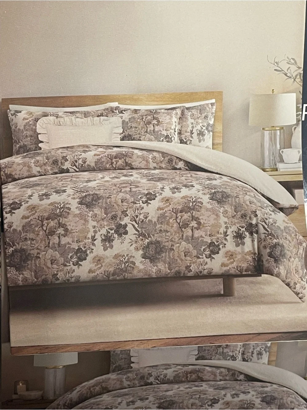 Curated kravet 5 pc comforter set 100% cotton in king size luxury bedding $320